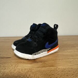 Nike Air Jordan Legacy 312 Sneakers Shoes Toddler 7C New York Knicks High Tops